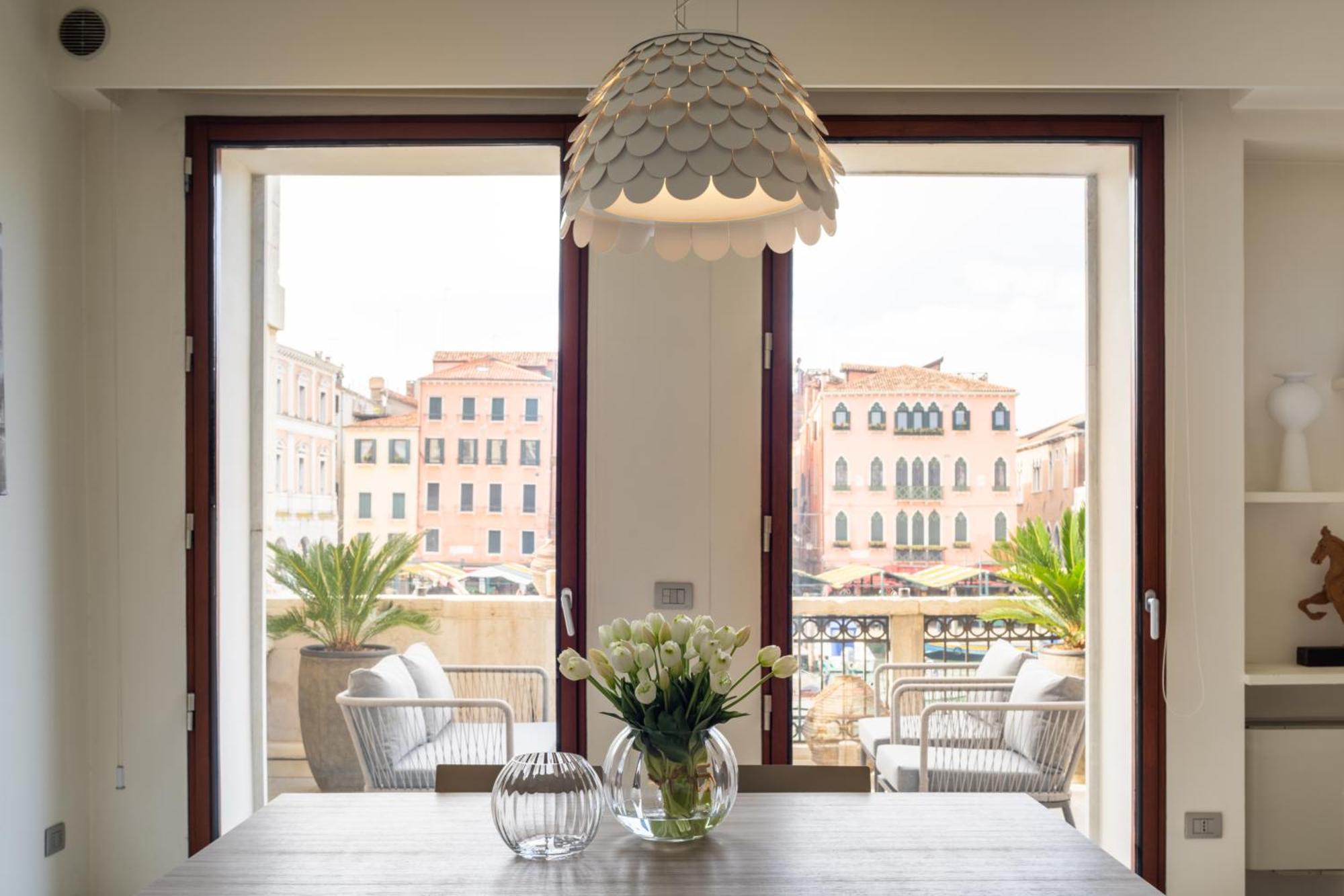 Grand Canal Luxury Apartment With Terrace R&R Venetië Buitenkant foto