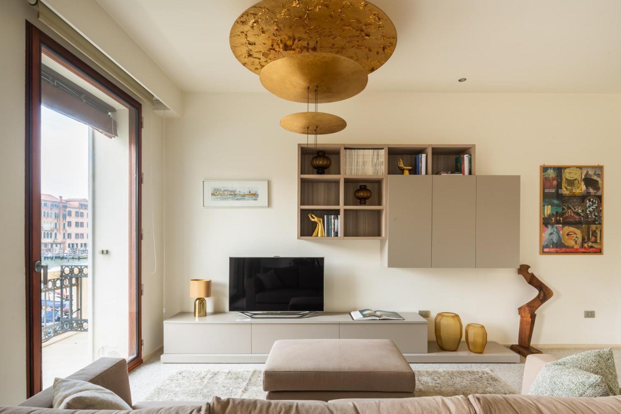 Grand Canal Luxury Apartment With Terrace R&R Venetië Buitenkant foto