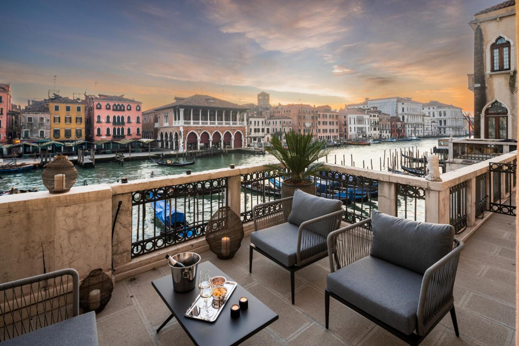 Grand Canal Luxury Apartment With Terrace R&R Venetië Buitenkant foto